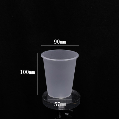 90 Calibre 360ml ถ้วยพลาสติกโปแลนด์ทื่อทึบโปร่งแสงพร้อมฝาปิด