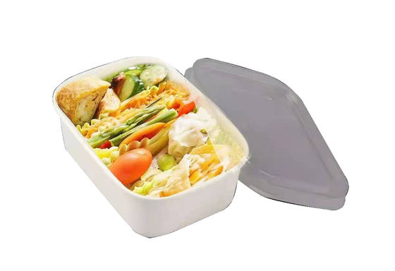 Square SGS Paper Take Away Box ย่อยสลายได้ทางชีวภาพ
