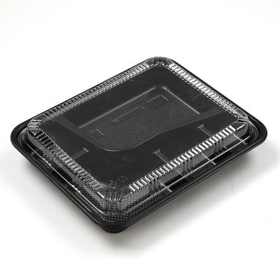 อาหารเกรด PP ทิ้งภาชนะ Takeaway สี่เหลี่ยมใส