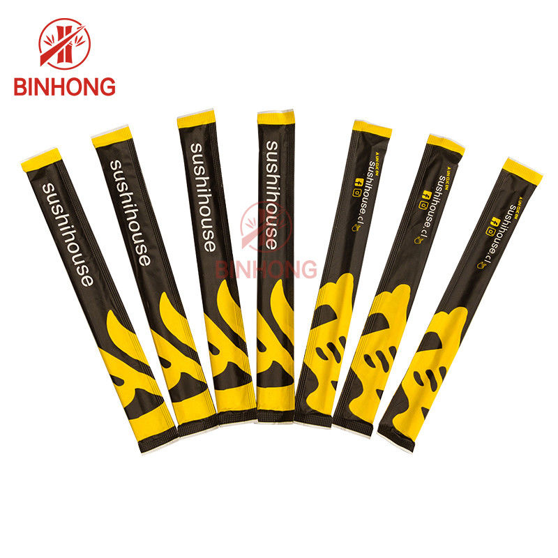 ตะเกียบโลโก้แบบกำหนดเองขนาด 23 ซม. Tensoge Bamboo