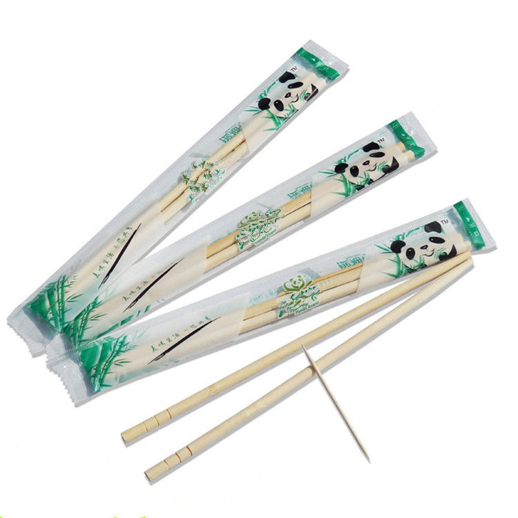 ครัวเรือนที่ยั่งยืน 5.0 มม. ตะเกียบไม้ไผ่แบบใช้แล้วทิ้ง