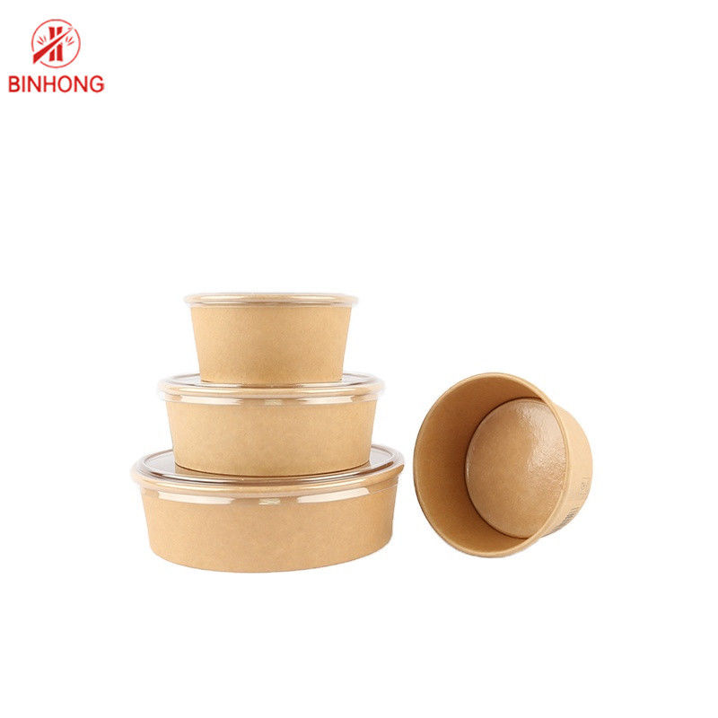กระดาษอาหาร Take Away Box Single Wall ย่อยสลายได้ 1200ml