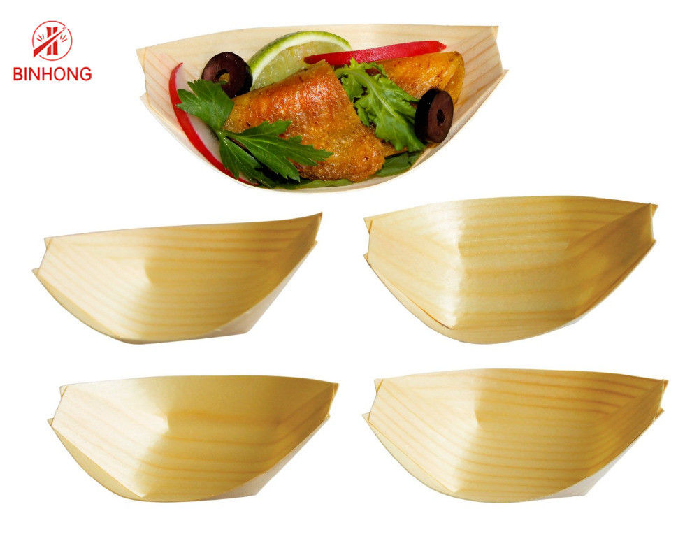 ถาดเรือซูชิ 15 ซม. พื้นผิวเรียบสำหรับห้องครัว