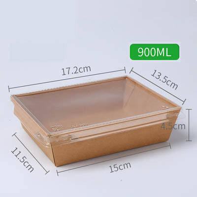 ฟางข้าวสาลีไฟเบอร์ 500ml 900ml 1600ml กล่องอาหารกลางวันแบบใช้แล้วทิ้งสำหรับบรรจุภัณฑ์อาหาร