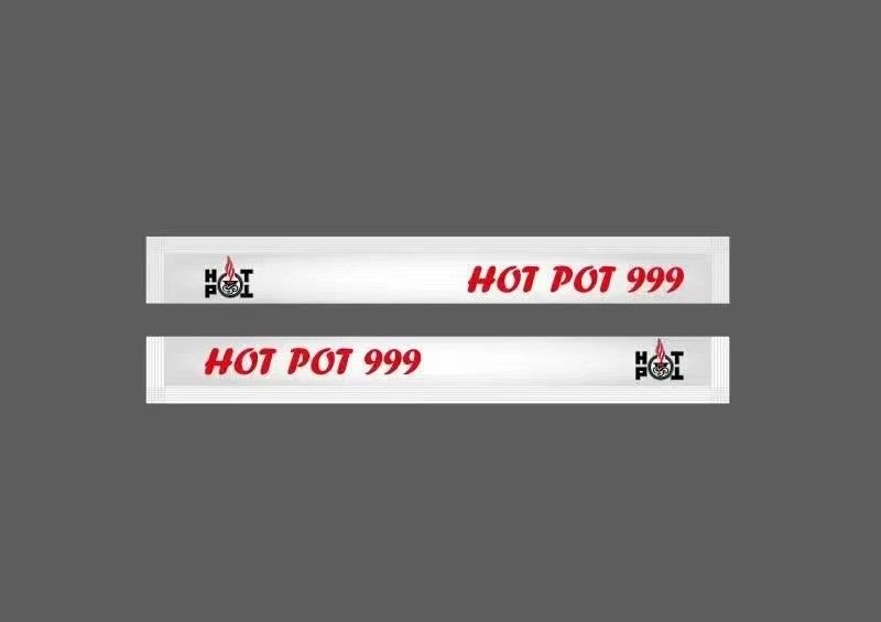 Hot Seal 23CM Twins ตะเกียบแบบใช้แล้วทิ้งห่อด้วยกระดาษเคลือบ